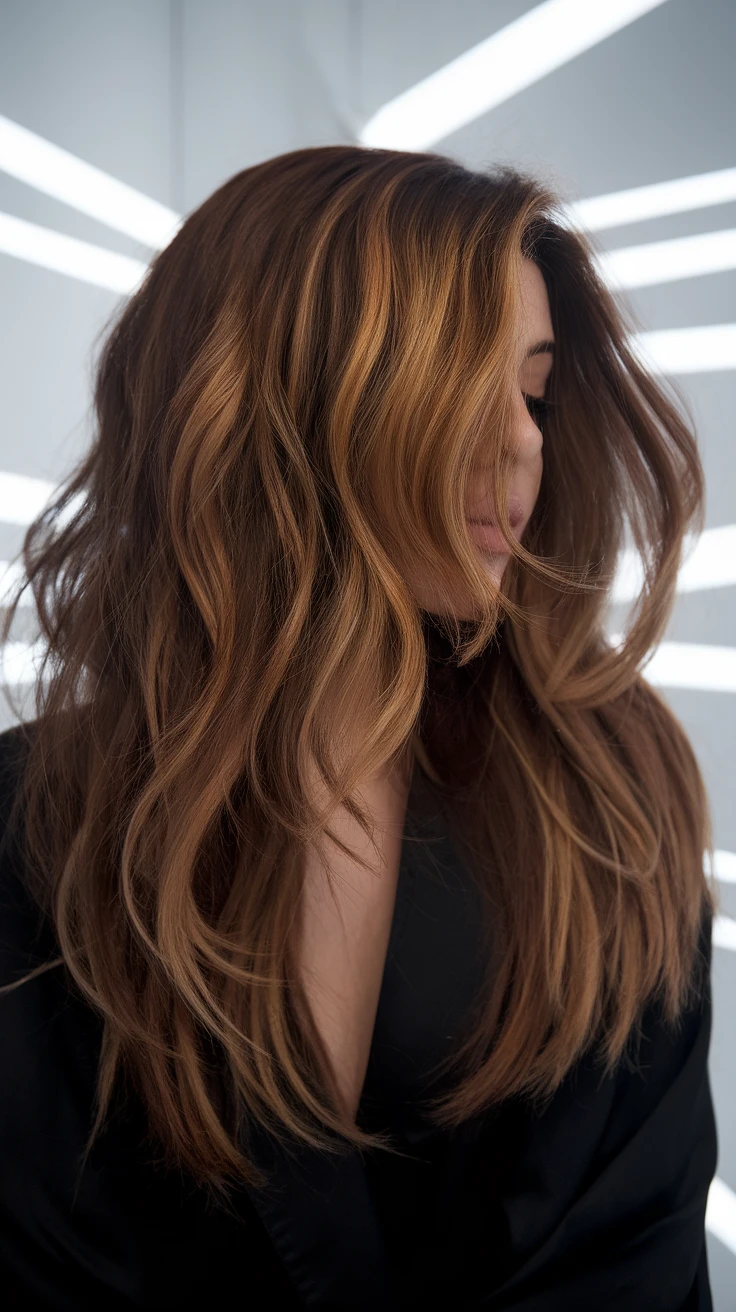 Transform Your Look with Warm Shades and Trendy Highlights