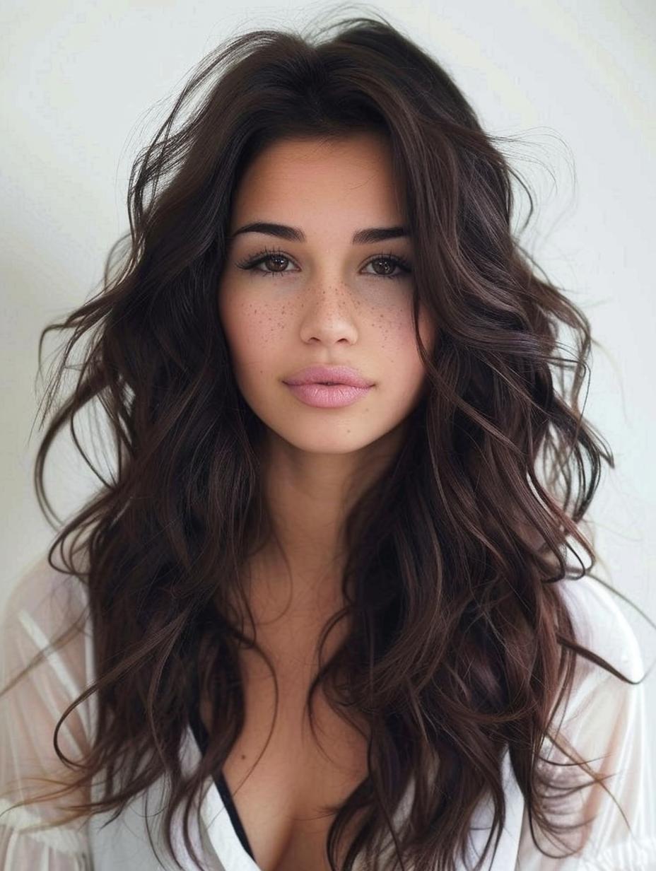 Long Hairstyles That Flatter Round Faces