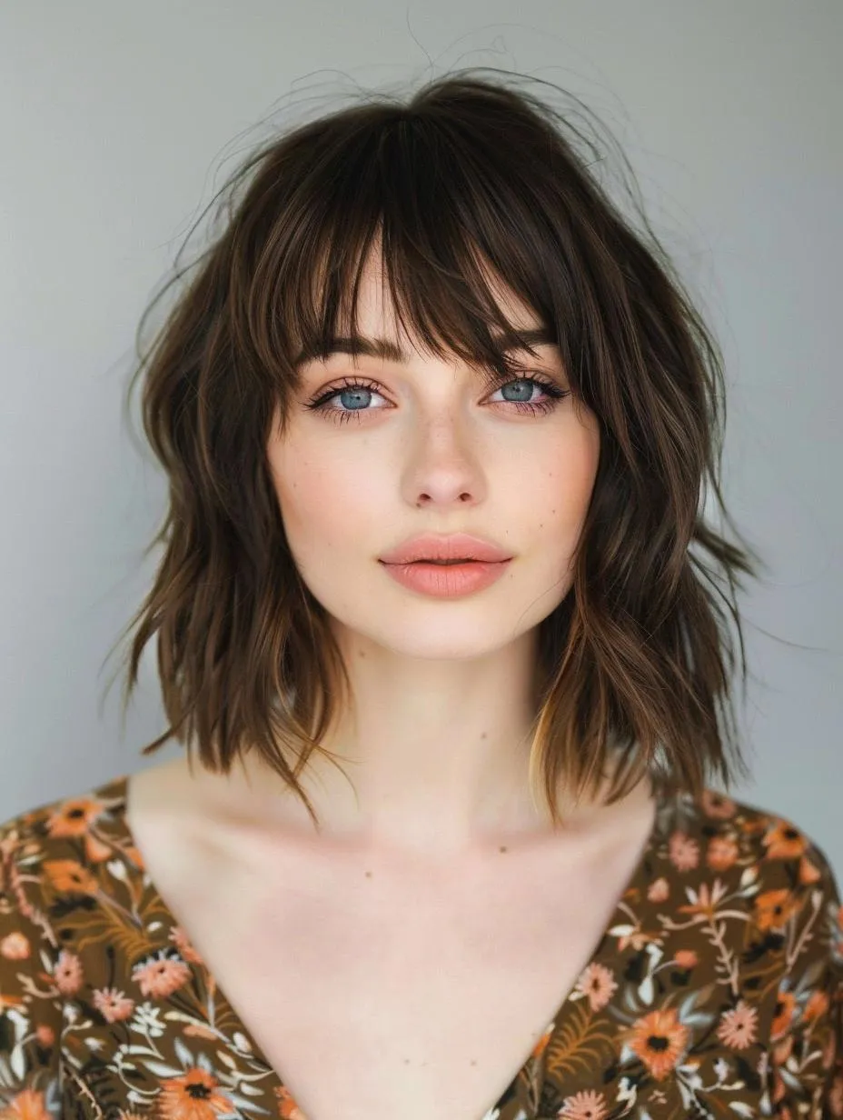 Stylish Medium Haircuts with Bangs Ideas to Transform Your Look in 2025: Inspiration and Tips