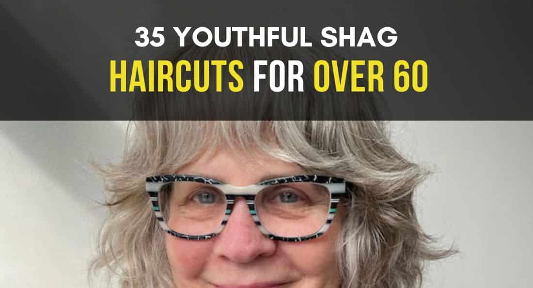 35 Youthful Medium Shaggy Hairstyles For Over 60