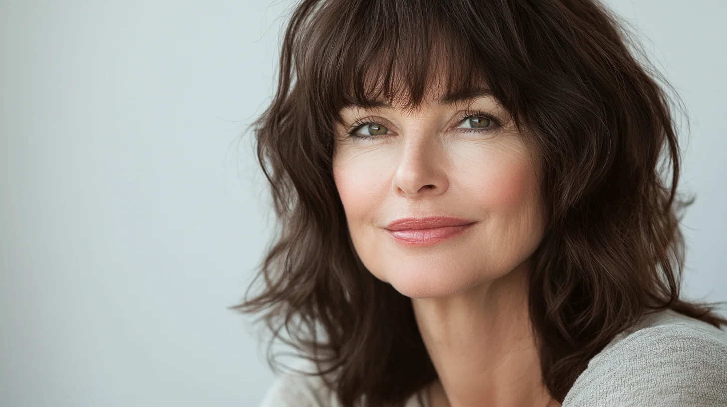 24 Stunning Bangs Styles for Women Over 50