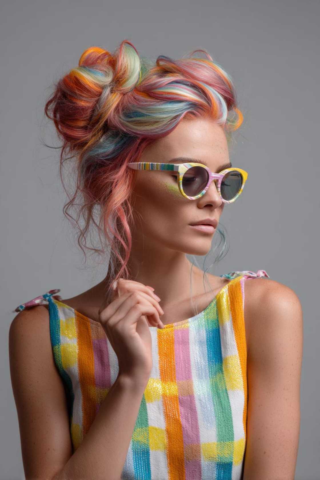 Accessorize Your Pride: 13 Rainbow Hair Ideas