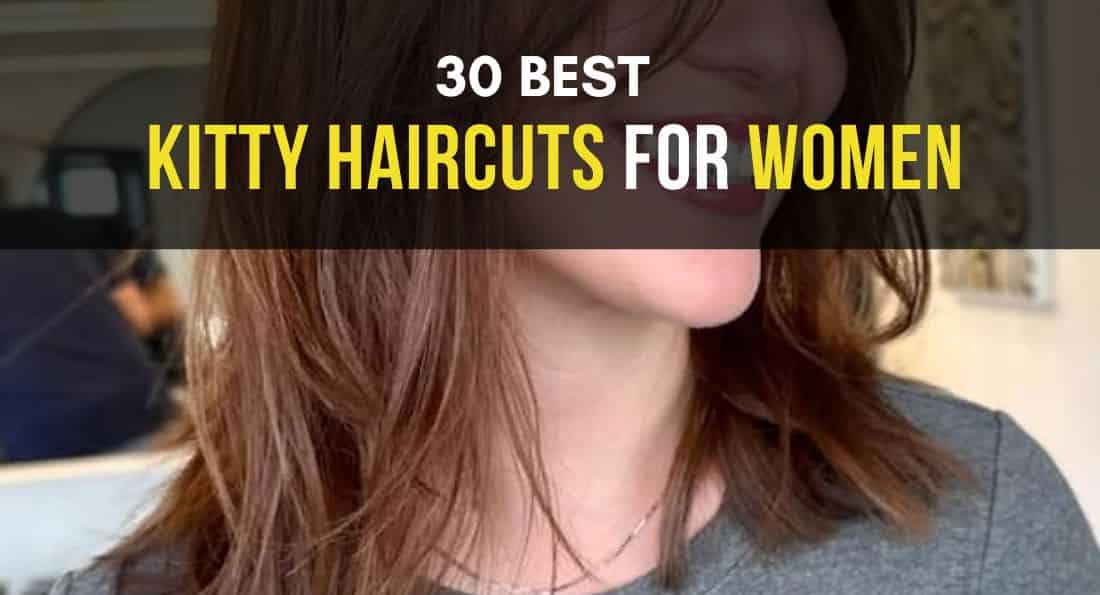 30 Best Kitty Cut for Every Length and Face Shapes