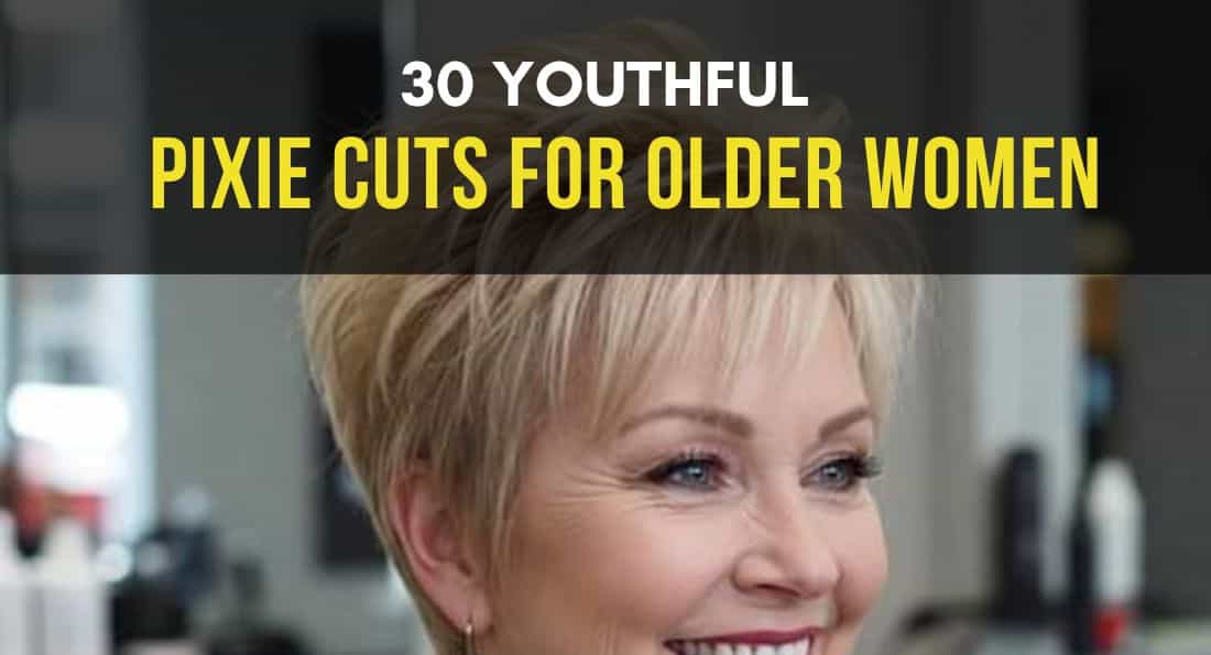 30 Youthful Pixie Haircuts for Older Women