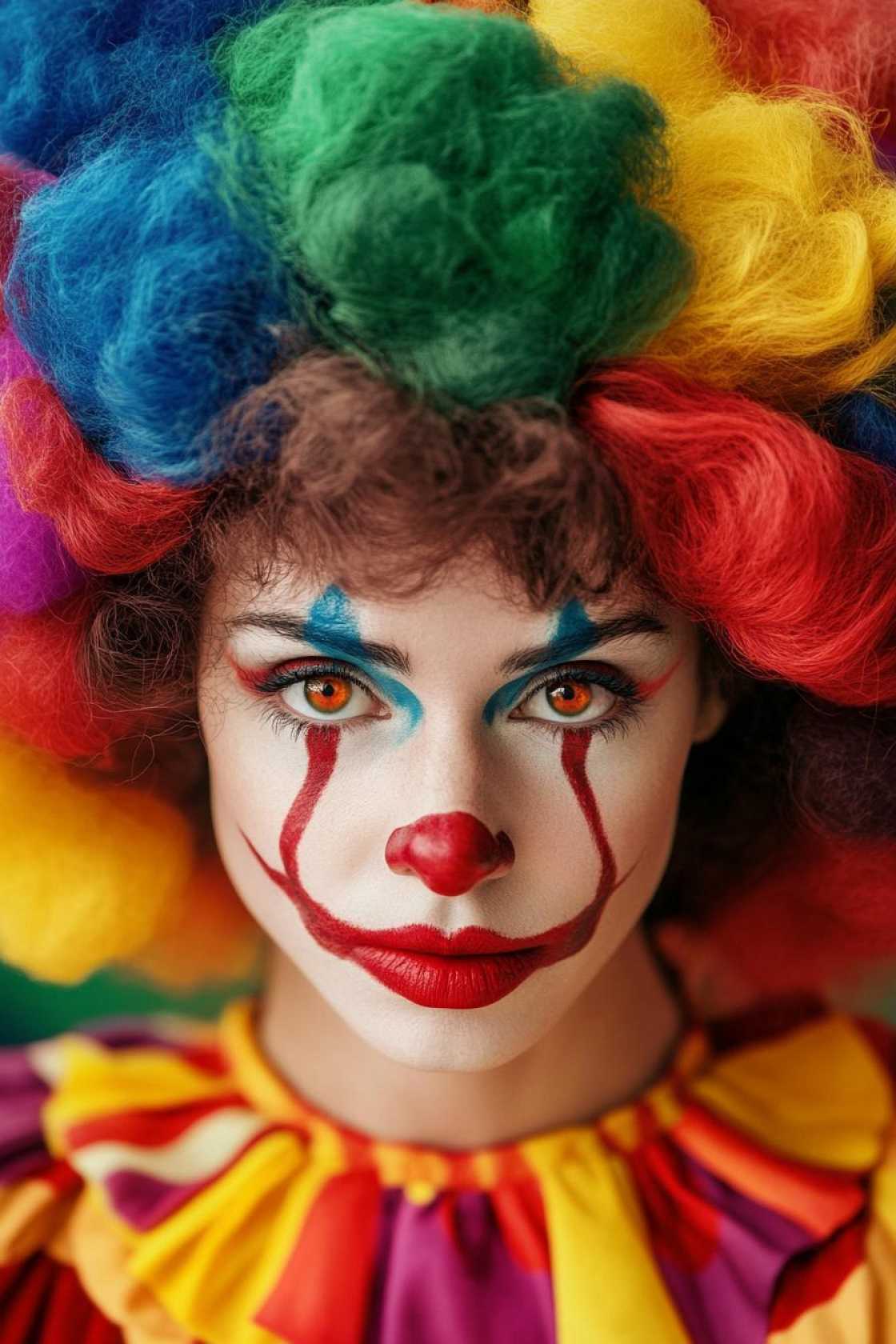 Beyond Red Noses: 12+ Unique Clown Hairstyles for Kids and Adults Alike