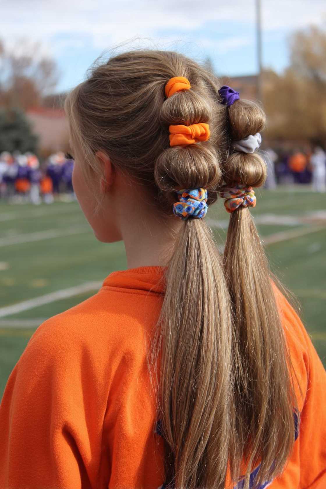Campus Spirit, Great Hair: 12+ College Football Game Day Hairstyles to Rock All Season