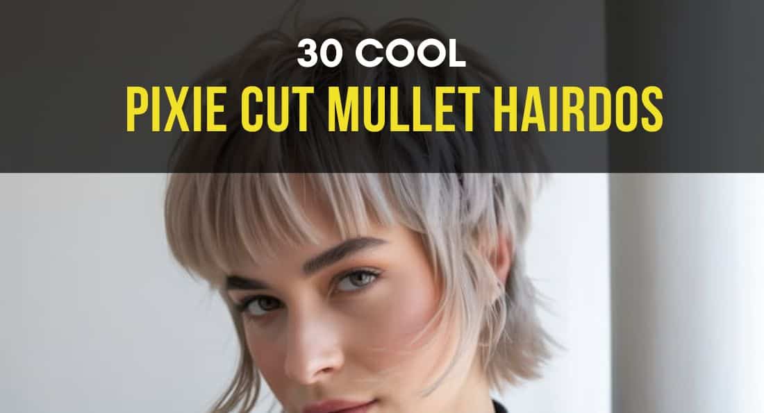 30 Cool Pixie Cut Mullet Hairdos Making Waves this Season