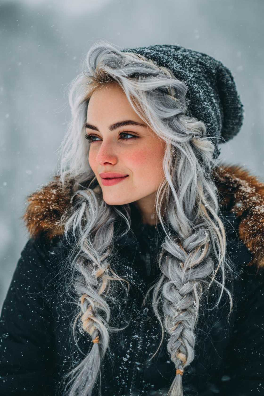 From Beanie-Proof Braids to Sleek Buns: 13+ Winter Hair Ideas to Try