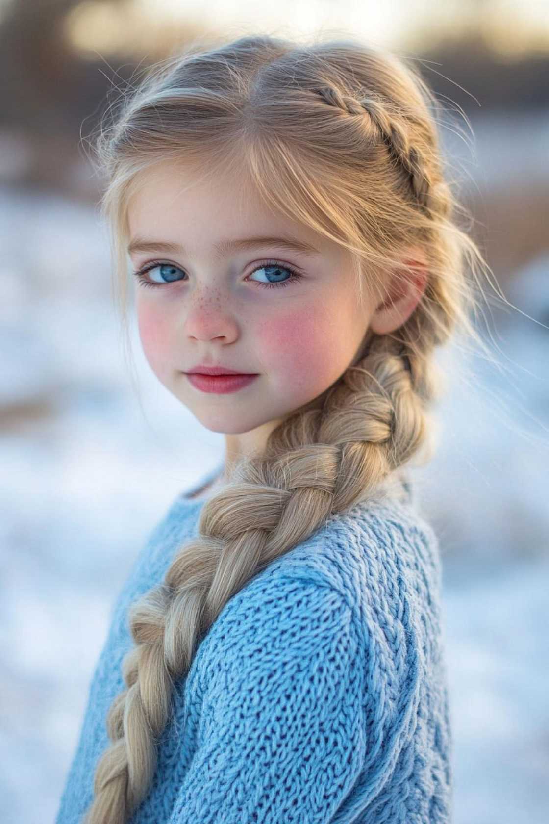 Frozen Fantasy: 14+ Elsa-Inspired Kids Hairstyles Perfect for Parties and Dress-Up