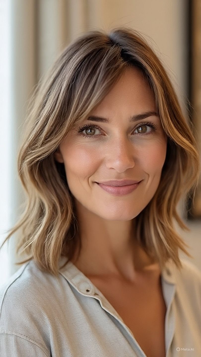 15 Wavy Hair with Curtain Bangs Styles to Try in 2025
