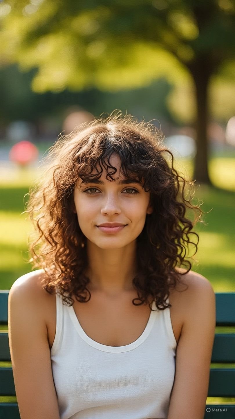 18 Wavy Hair with Bangs: Effortless Styles to Try This Year