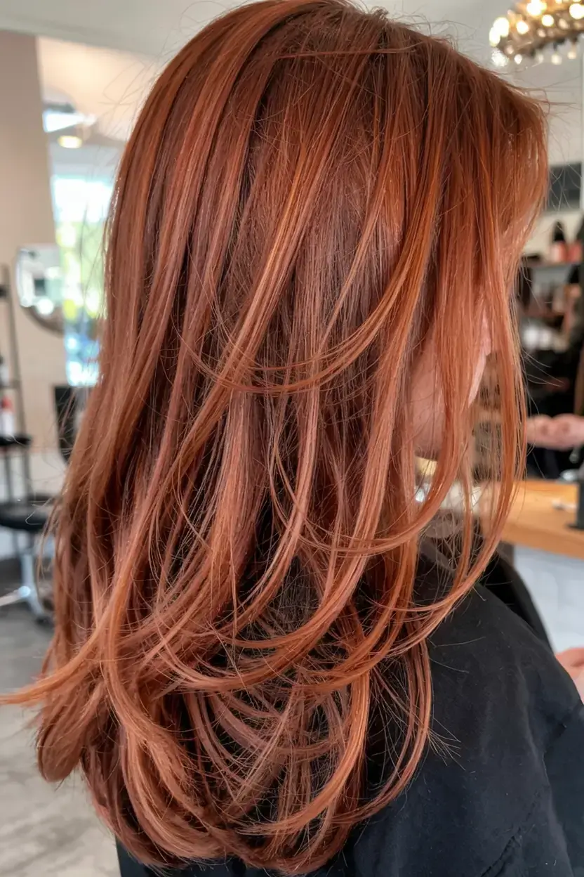 Auburn Fall Hair Color Ideas 2025 — Trendy Red Tones for the Season