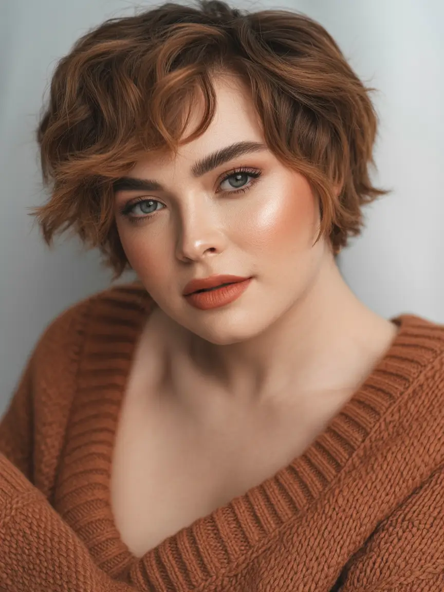 Best Fall Haircuts for Round Faces in 2025
