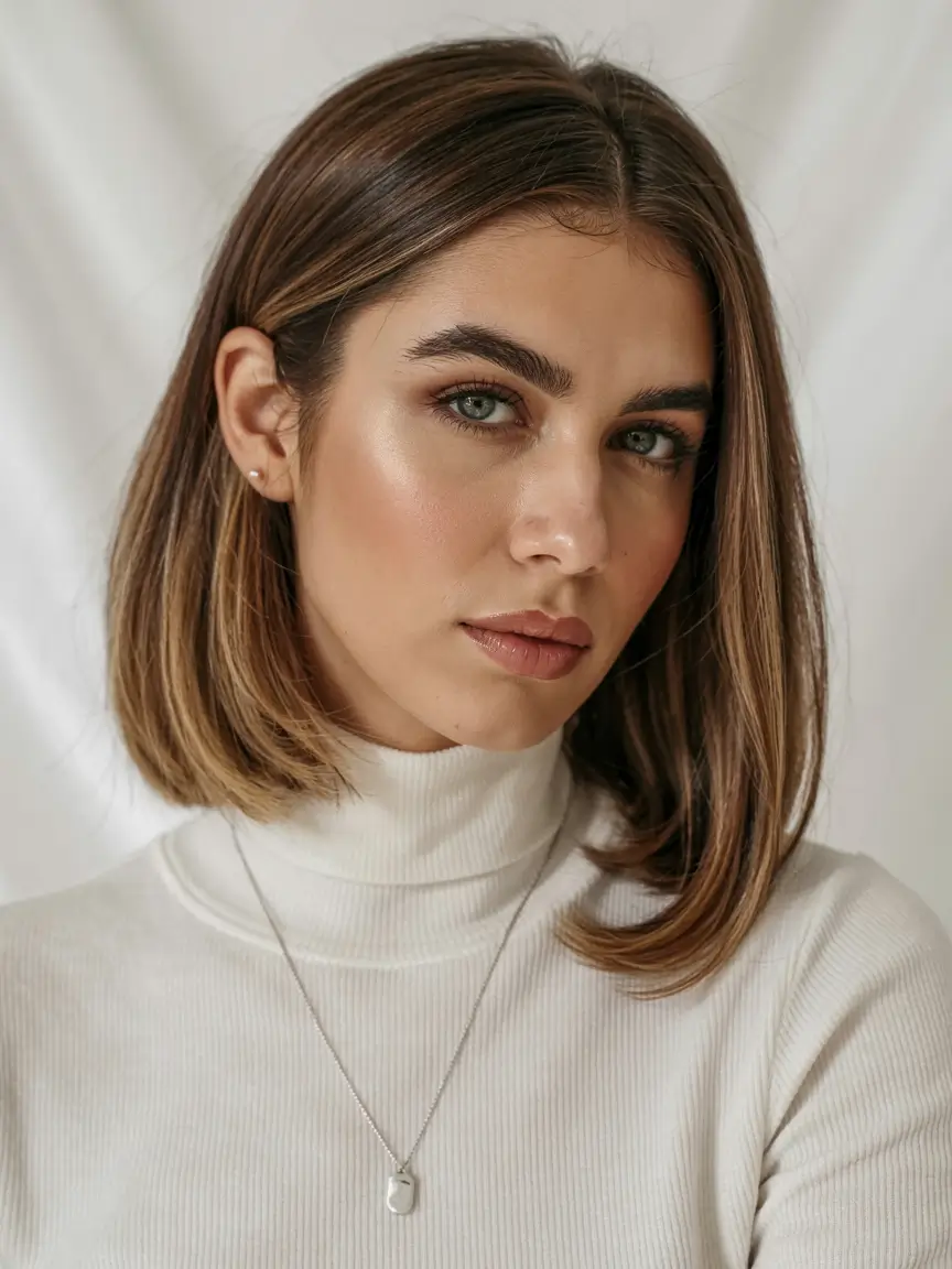 Bob Haircuts Ideas Winter 2025–2026 – Trendy Winter Bob Haircuts & Short Brown Hair Color Inspiration