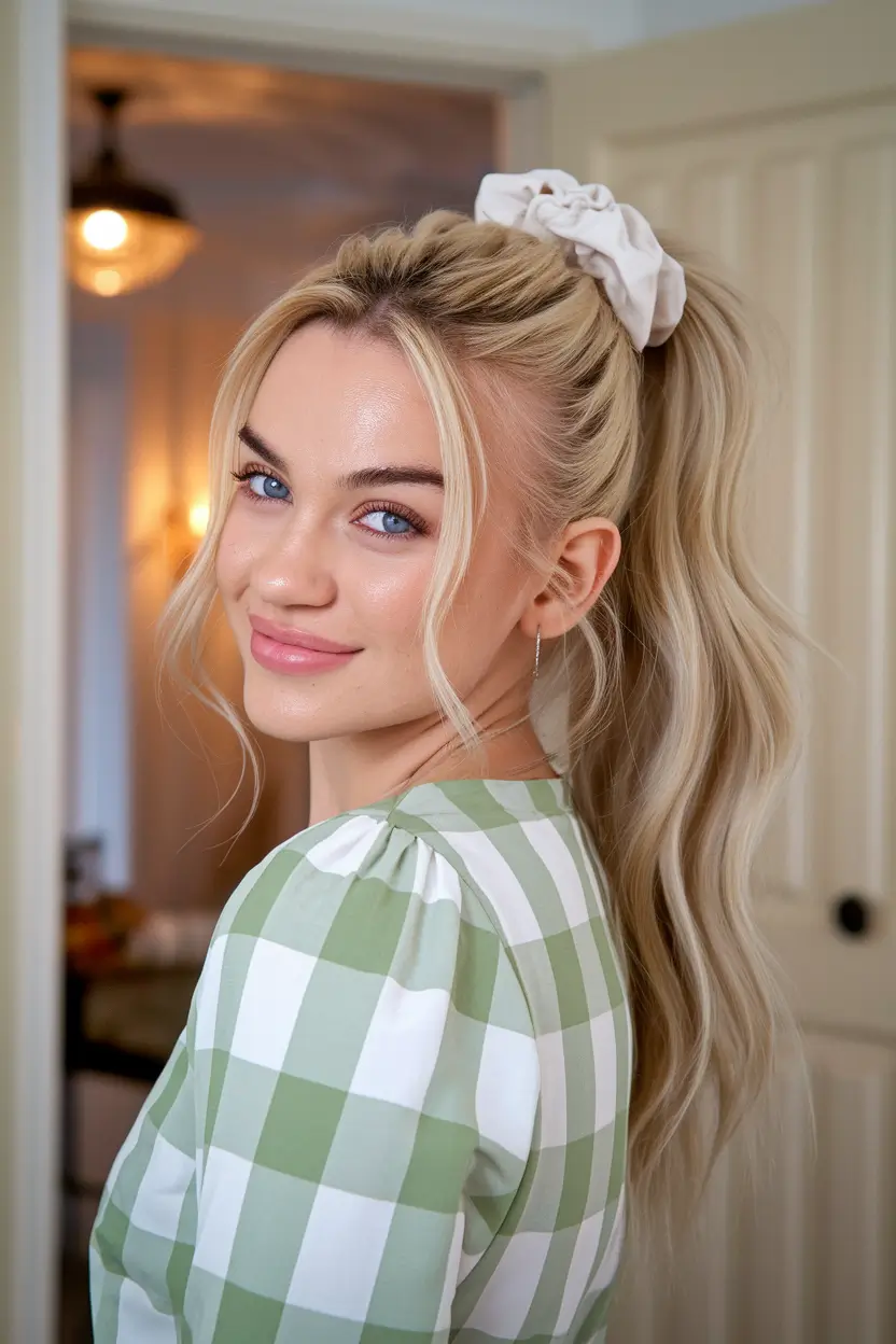 Chic Ponytail Hairstyles – Easy Summer Updos 2025