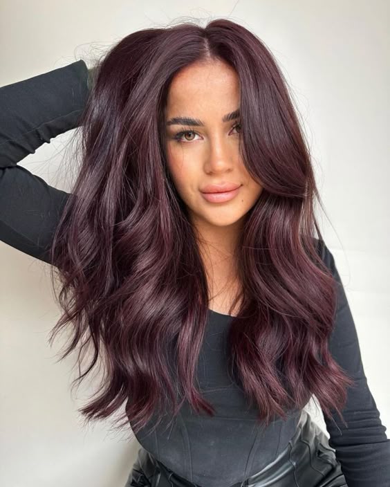 20+ Aesthetic Burgundy Hair Inspos Going Viral on Pinterest