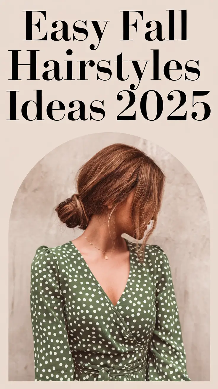 Easy Fall Hairstyles Ideas 2025 – Cute, Quick & Stylish Looks for Long, Short & Medium Hair