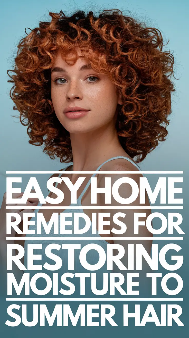 Easy Home Remedies to Restore Summer Hair Moisture – 2025