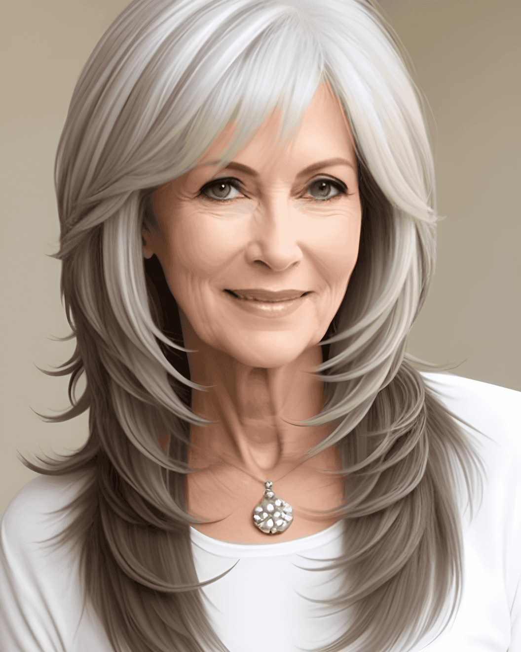 18 Gorgeous Ways To Blend Grey Hair For A Soft, Natural Look