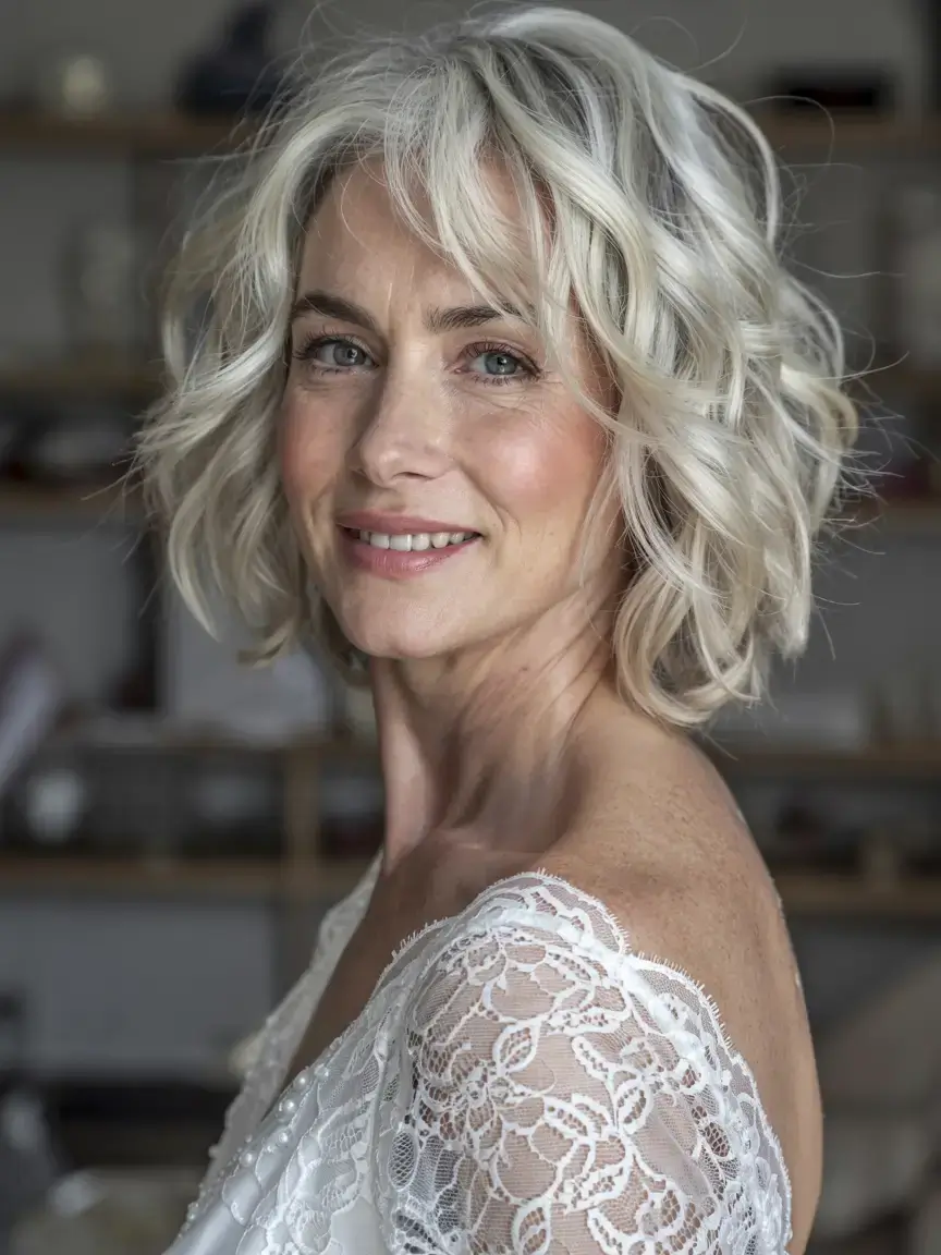 Fall Hair Color Ideas 2025 for Women Over 60 – Gray & Chic Picks