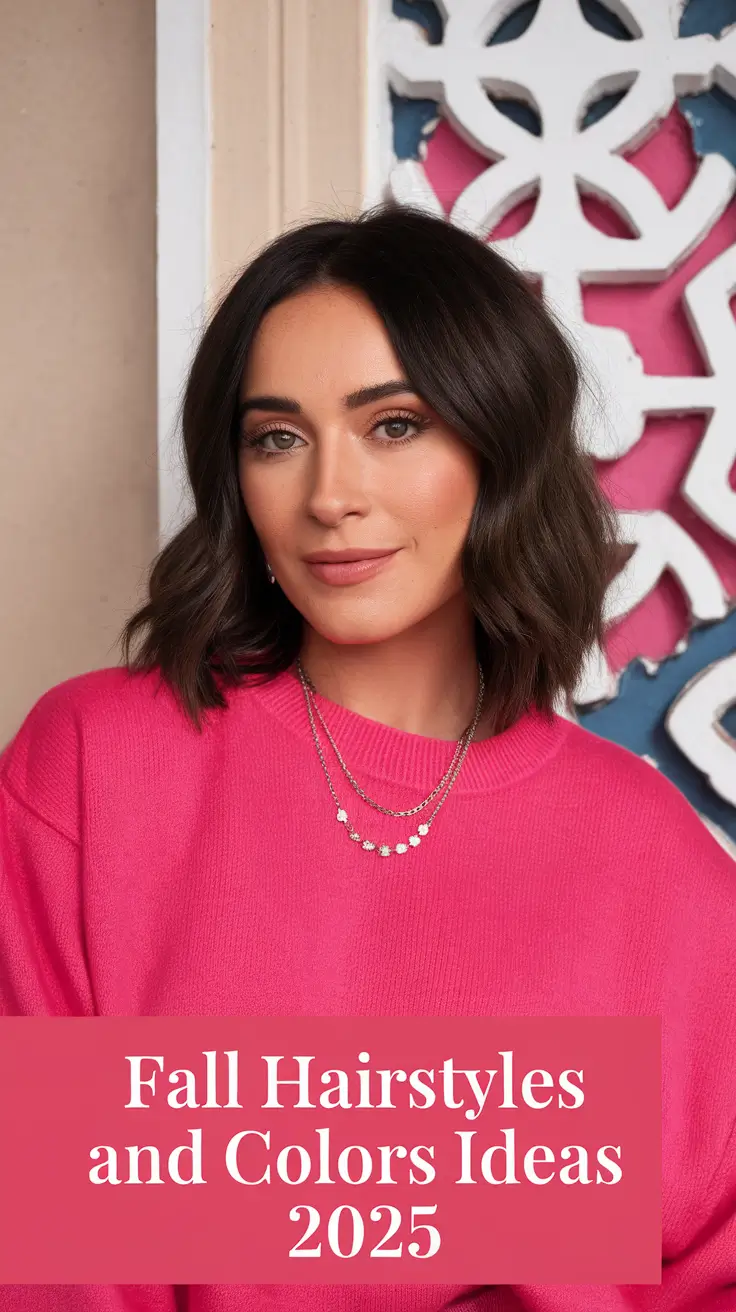Fall Hairstyles and Colors Ideas 2025