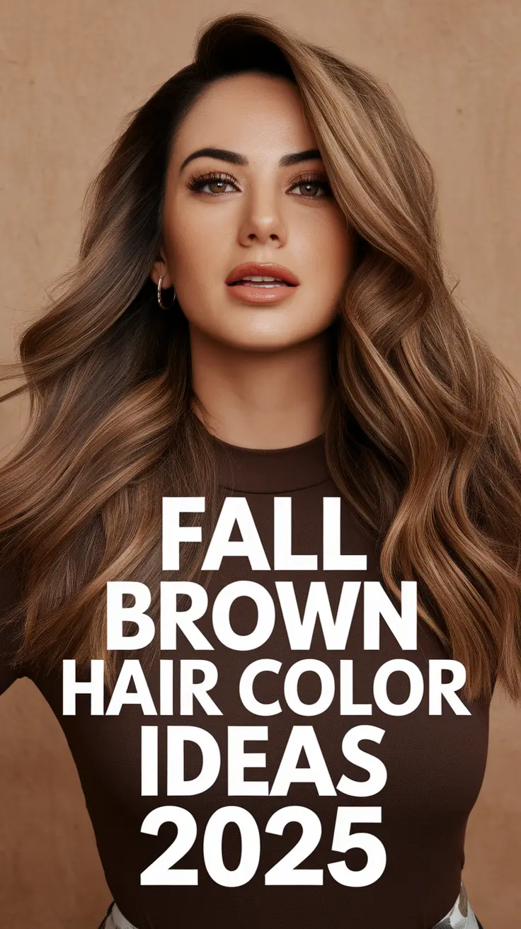 Fall Brown Hair Color Ideas 2025 – Best Brunettes Highlights