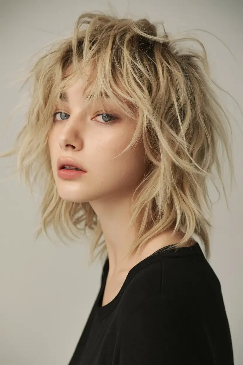 Shaggy Haircut Summer Ideas 2025 – Trendy Layered Looks for Effortless Vibes