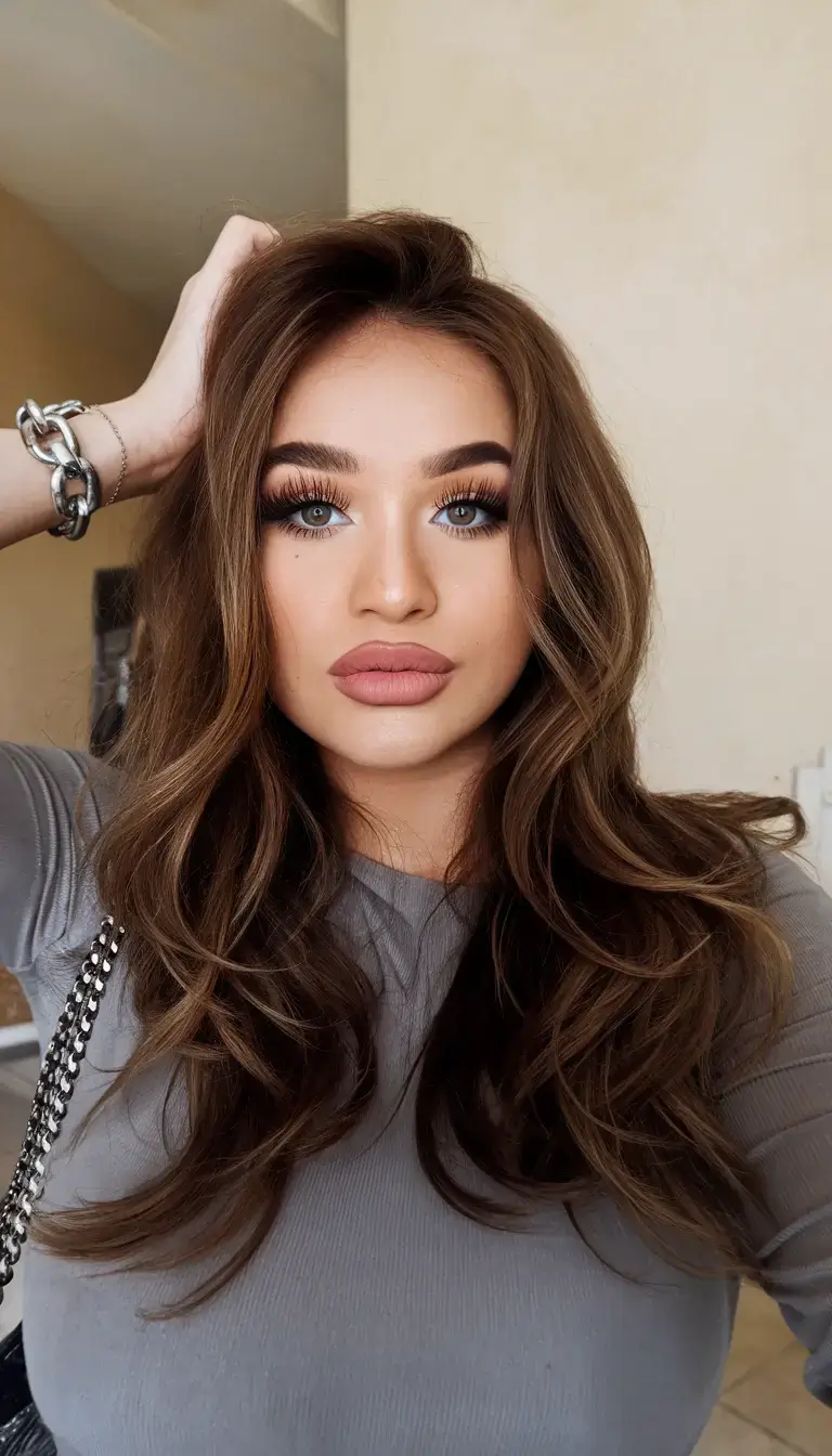 Summer Brunette Hair Colors Ideas 2025 for Glossy, Lived-In Hair