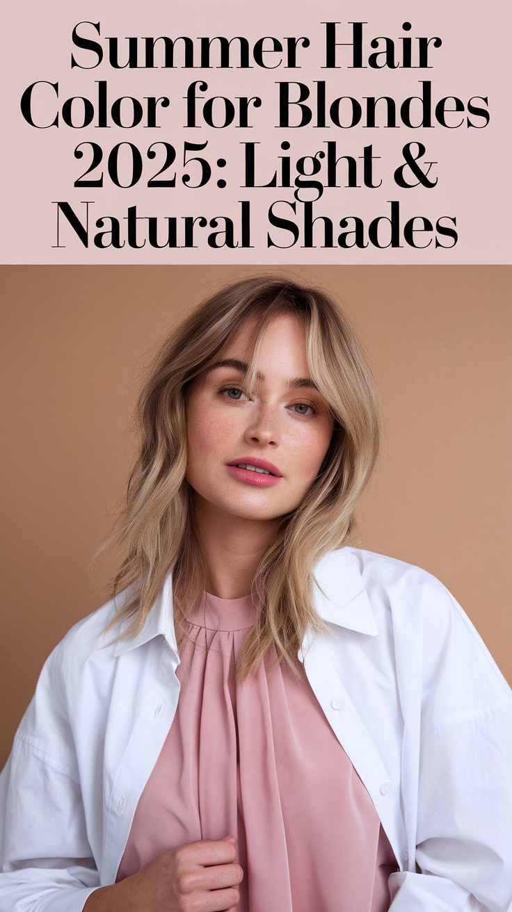 20 Light & Natural Shades with Fun Highlights