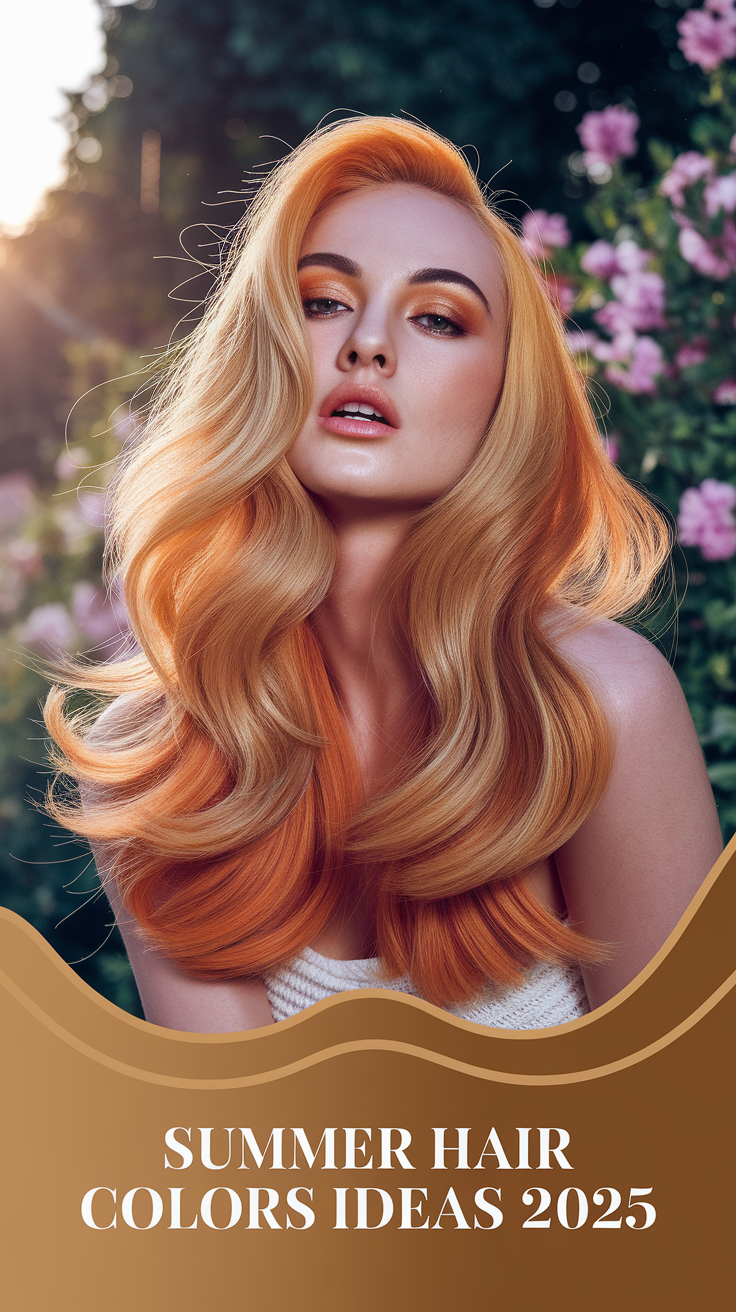 22 Summer Hair Colors Ideas 2025 – Soft Blondes, Brunettes Highlights, Red Heads & More