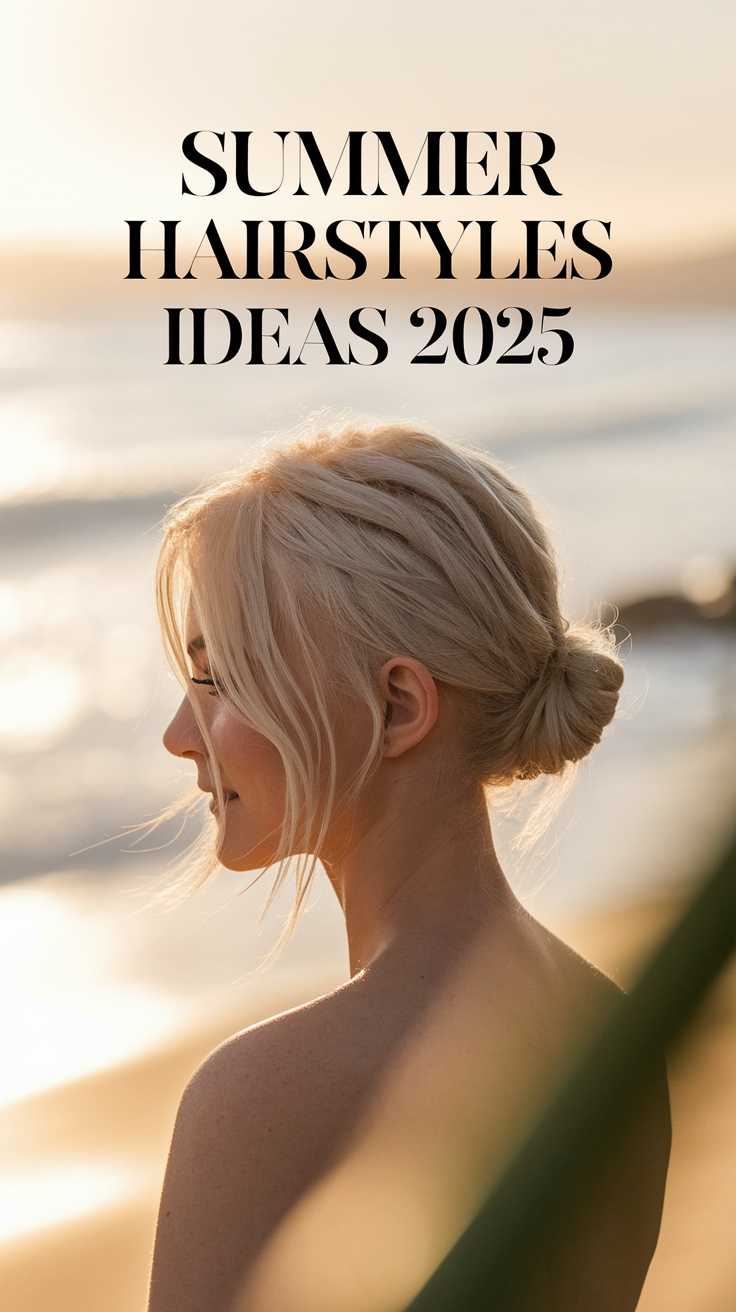 20 Summer Hairstyles Ideas 2025 – Long Hair, Short Hair, Cute Updos & Easy Styles for All