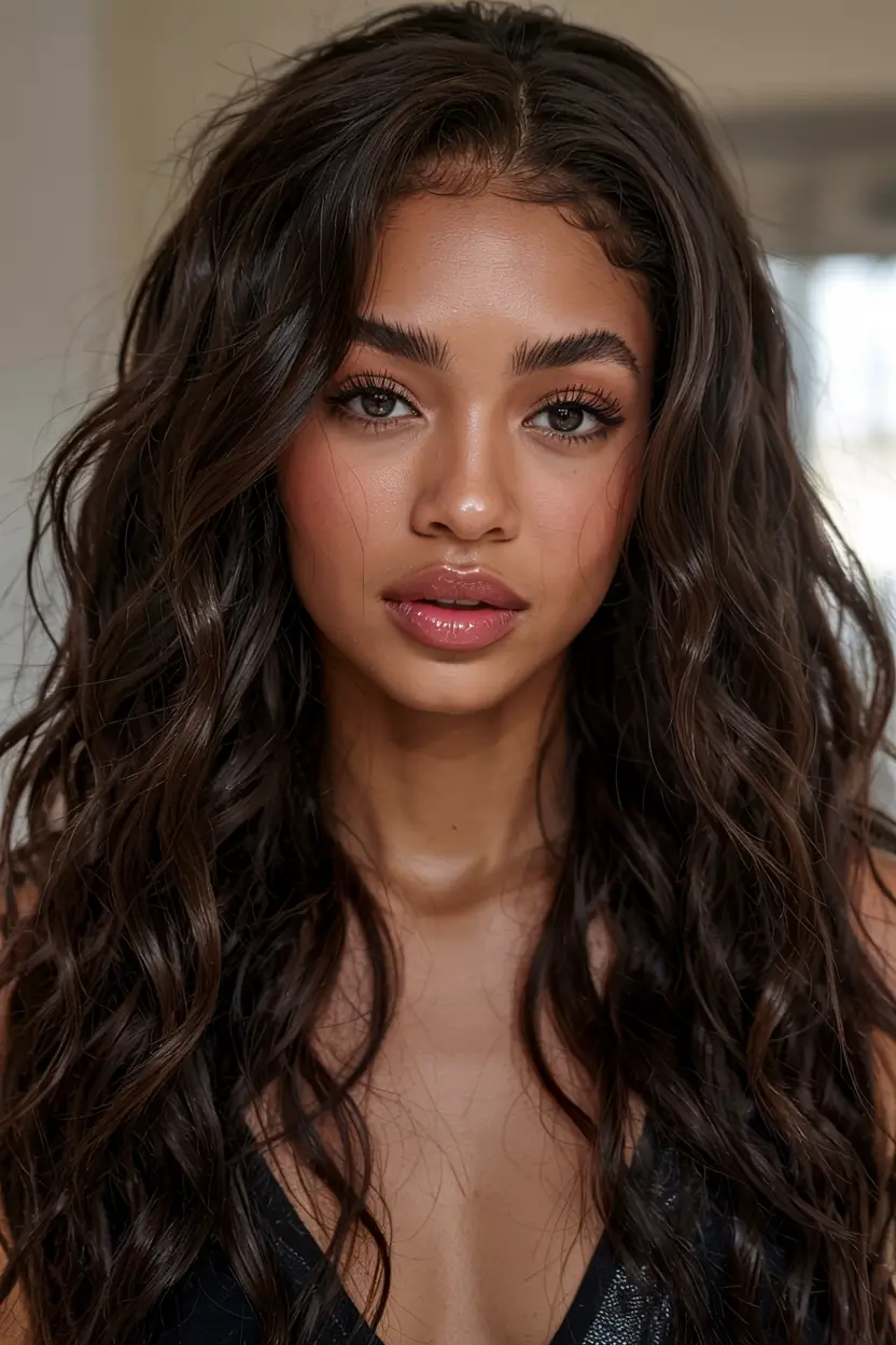 Winter Hair Colors Dark Skin Ideas 2025 2026