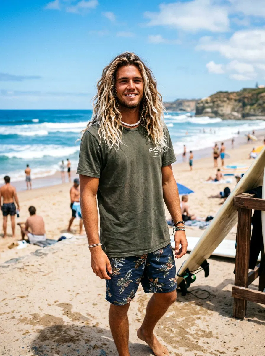 20 Epic Surfer Flow Haircut Styles For Men To Rock This Season – Lovelyish
