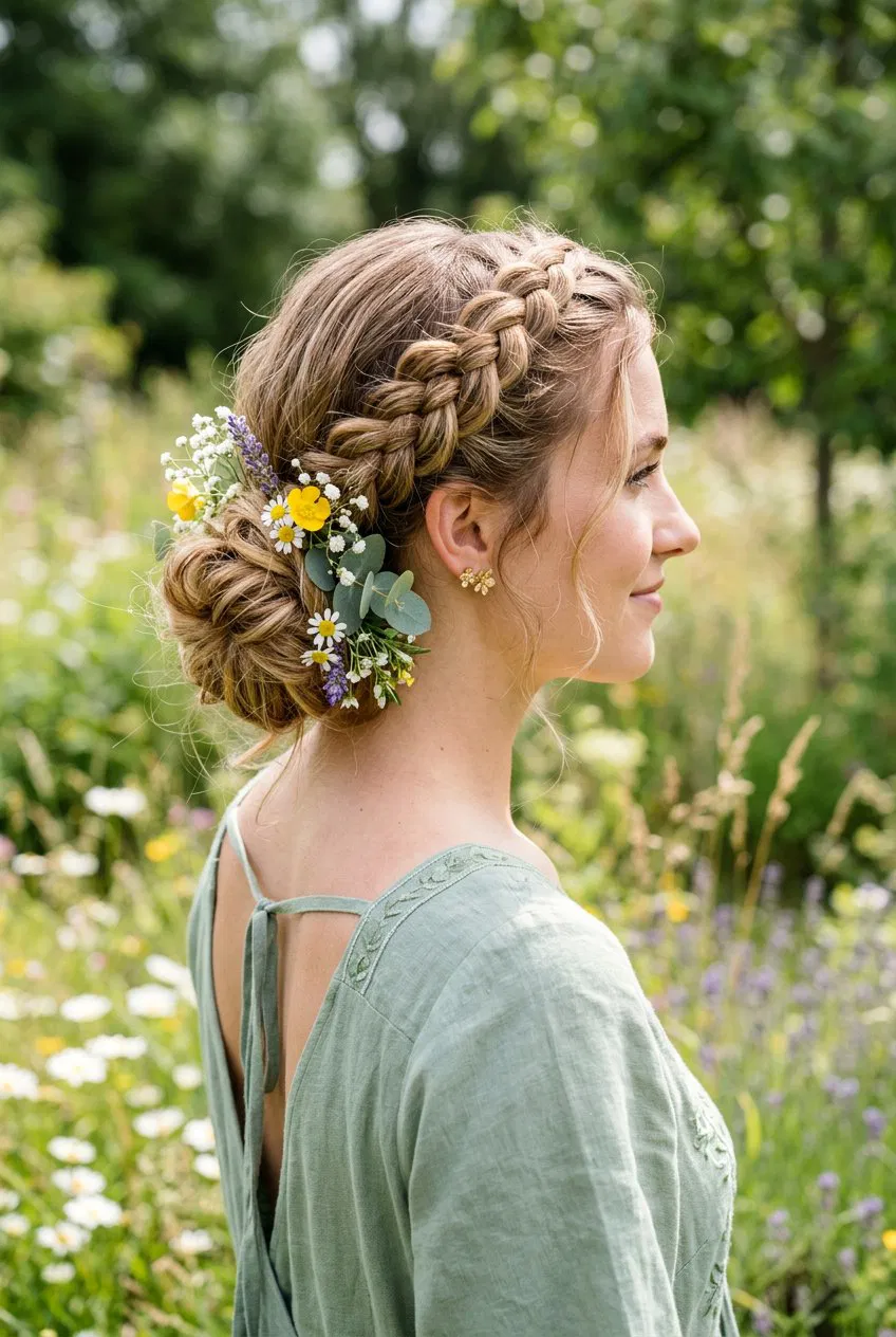 20 Elegant Formal Wedding Guest Side Bun Hairstyles to Try – Lovelyish