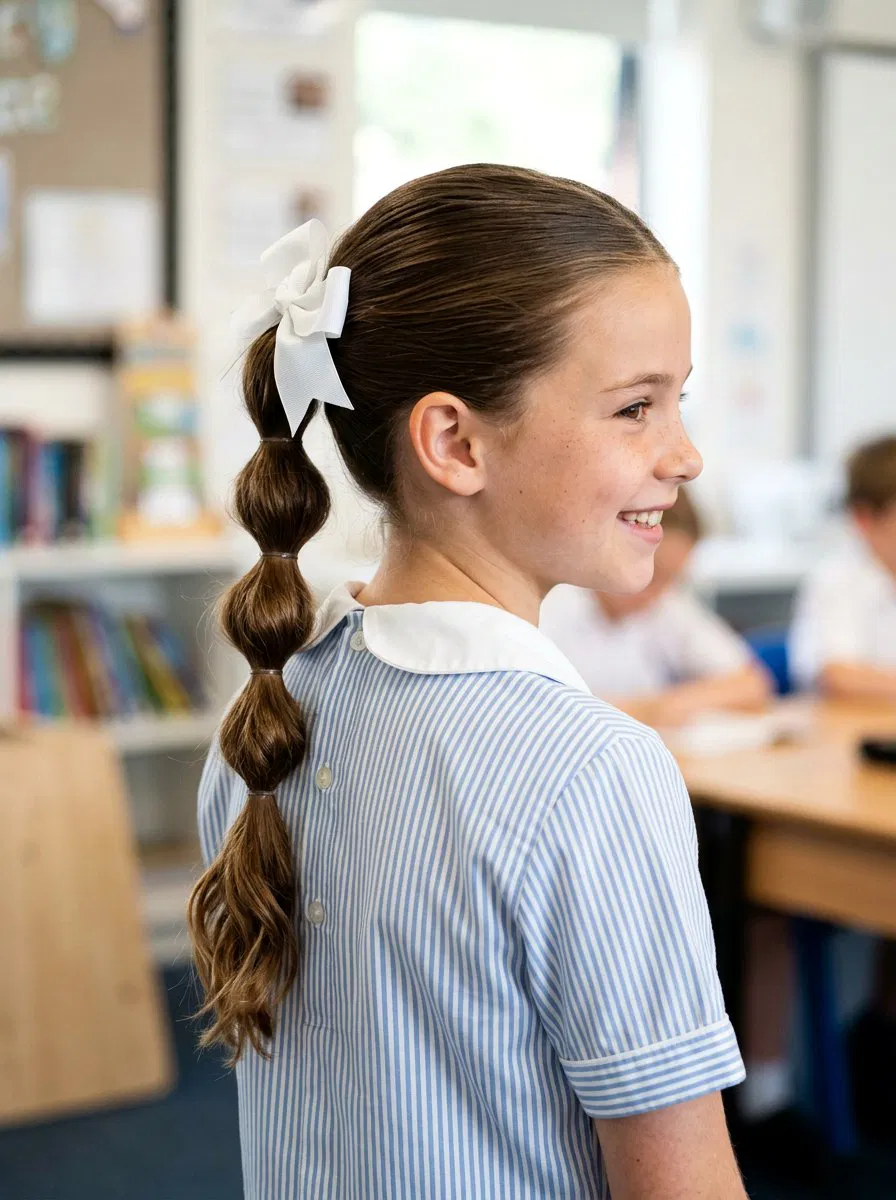 20 Fun School Bubble Braid Hairstyle Ideas for Every Student – Lovelyish