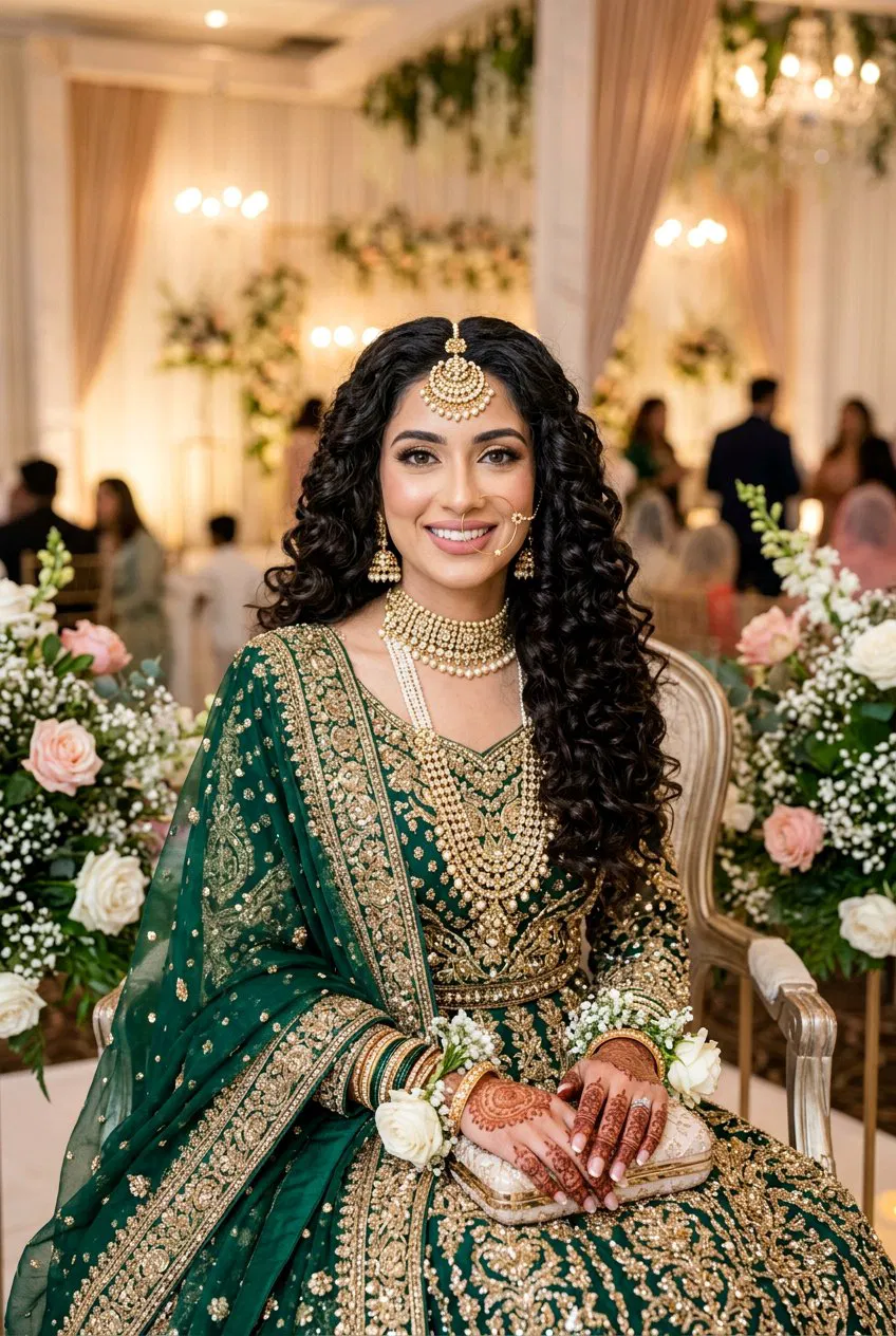 20 Breathtakingly Elegant Walima Hairstyles For Brides – Lovelyish