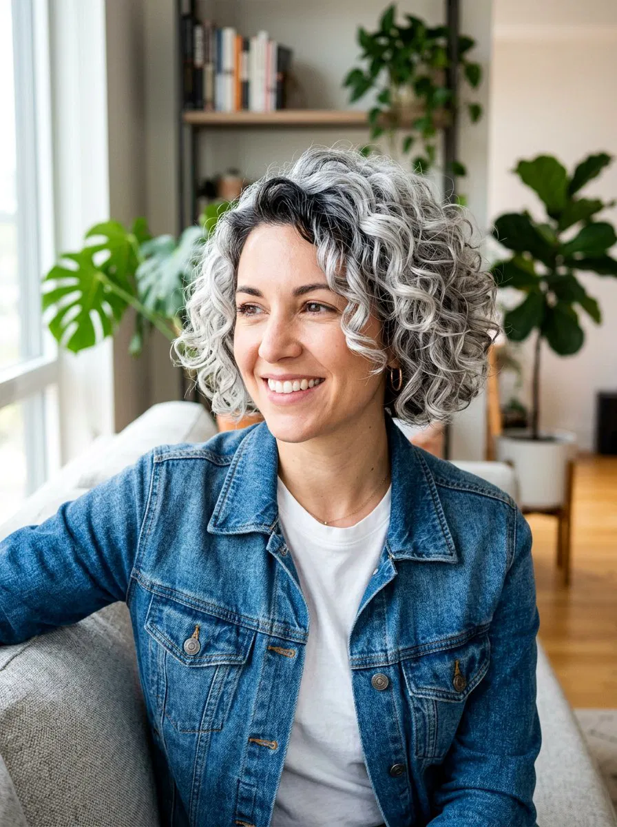 20 Stunning Silver Curly Bob Color Ideas For A Fresh Look – Lovelyish