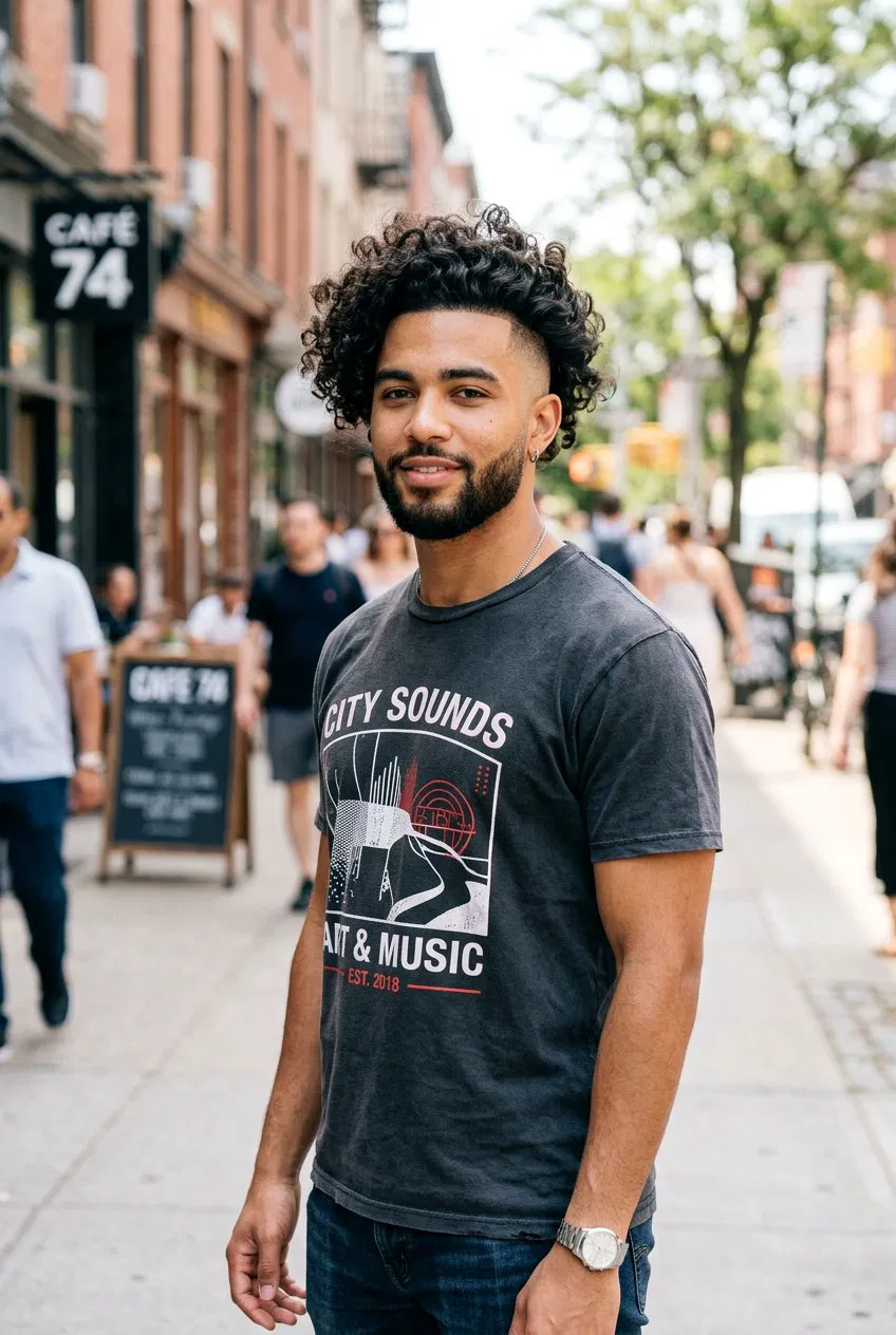 20 Best Men Haircut for Thick Curly Hair Looks to Try Now – Lovelyish