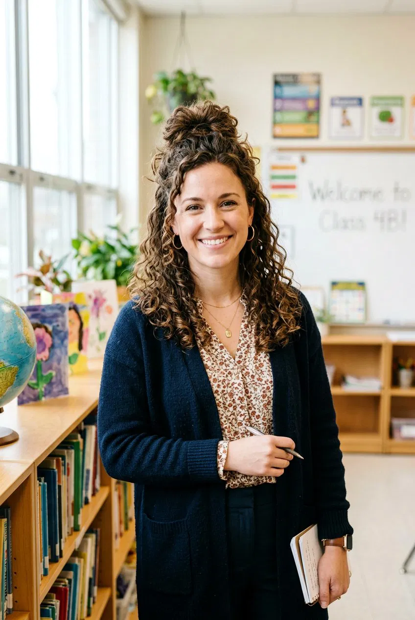 20 Best Teacher Hairstyles for Curly Hair That Last All Day – Lovelyish