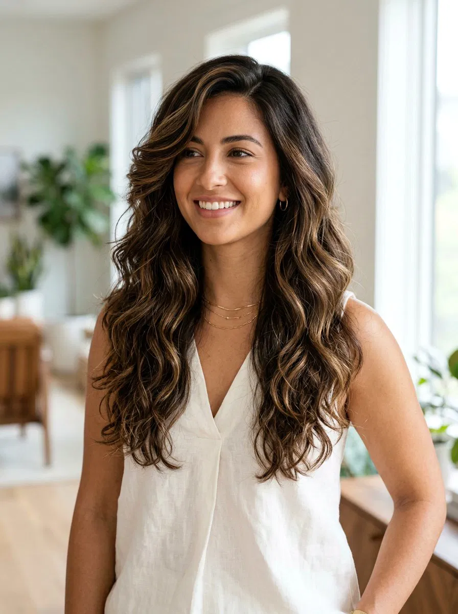 20 Flattering Wavy Haircut with Deep Side Part Styles to Love – Lovelyish