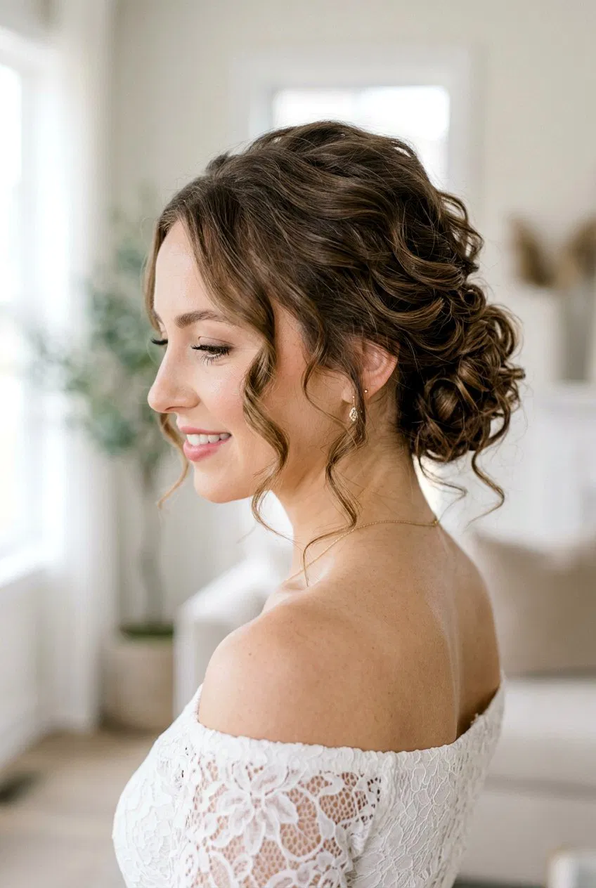 20 Elegant Soft Curls Updo Hairstyle Ideas for Special Events – Lovelyish