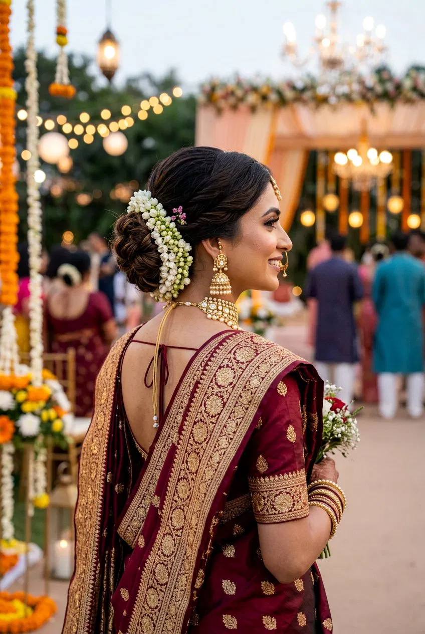 20 Romantic Wedding Bun With Flowers Ideas For Your Big Day – Lovelyish