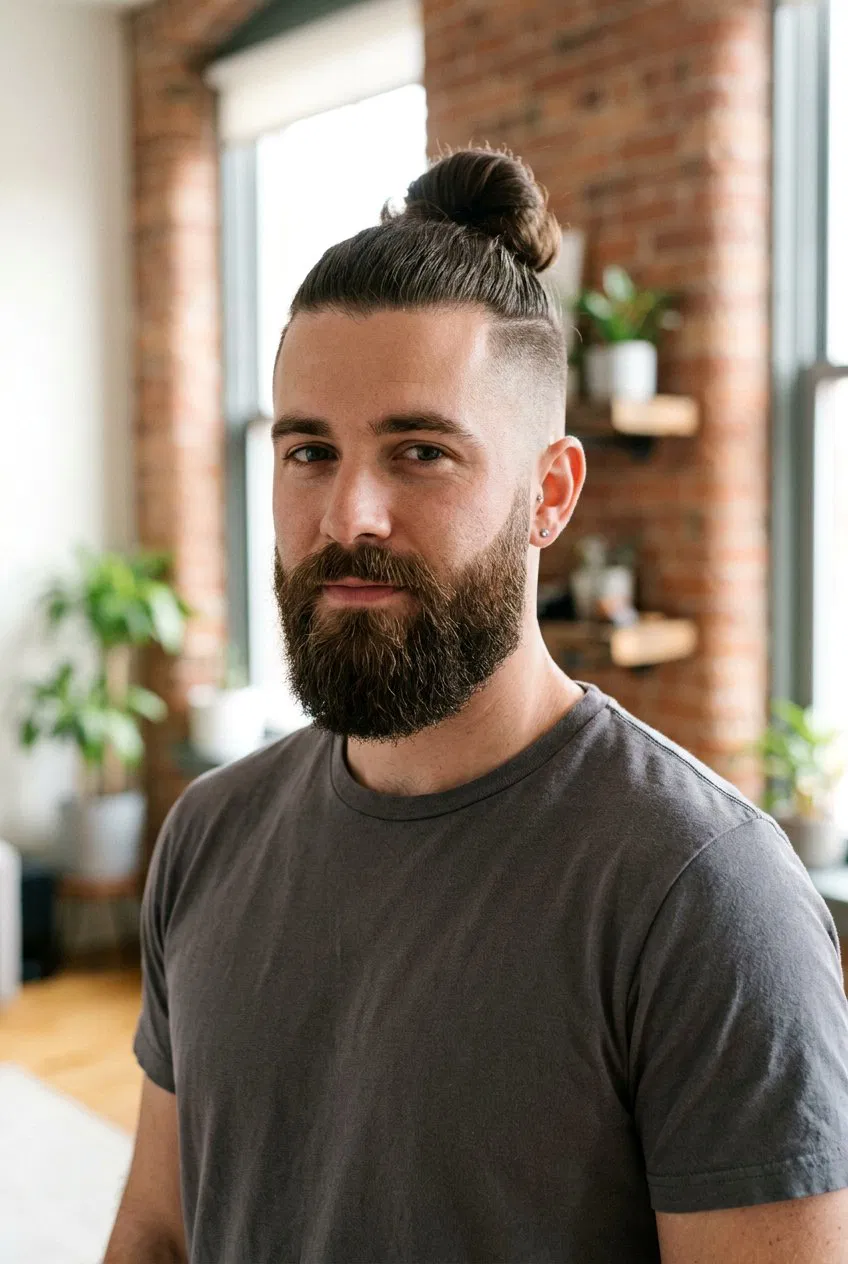 20 Impressive Man Bun with Undercut Styles for Men Today – Lovelyish