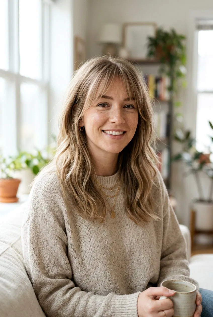 20 Chic Side Swept Fringe for Medium Hair Looks to Love – Lovelyish