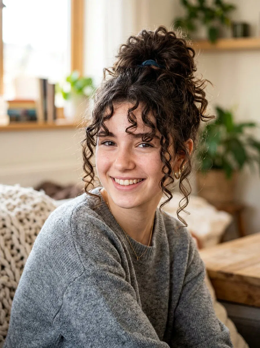 20 Perfect Picture Day Hairstyle With Curls for Teen Girls – Lovelyish