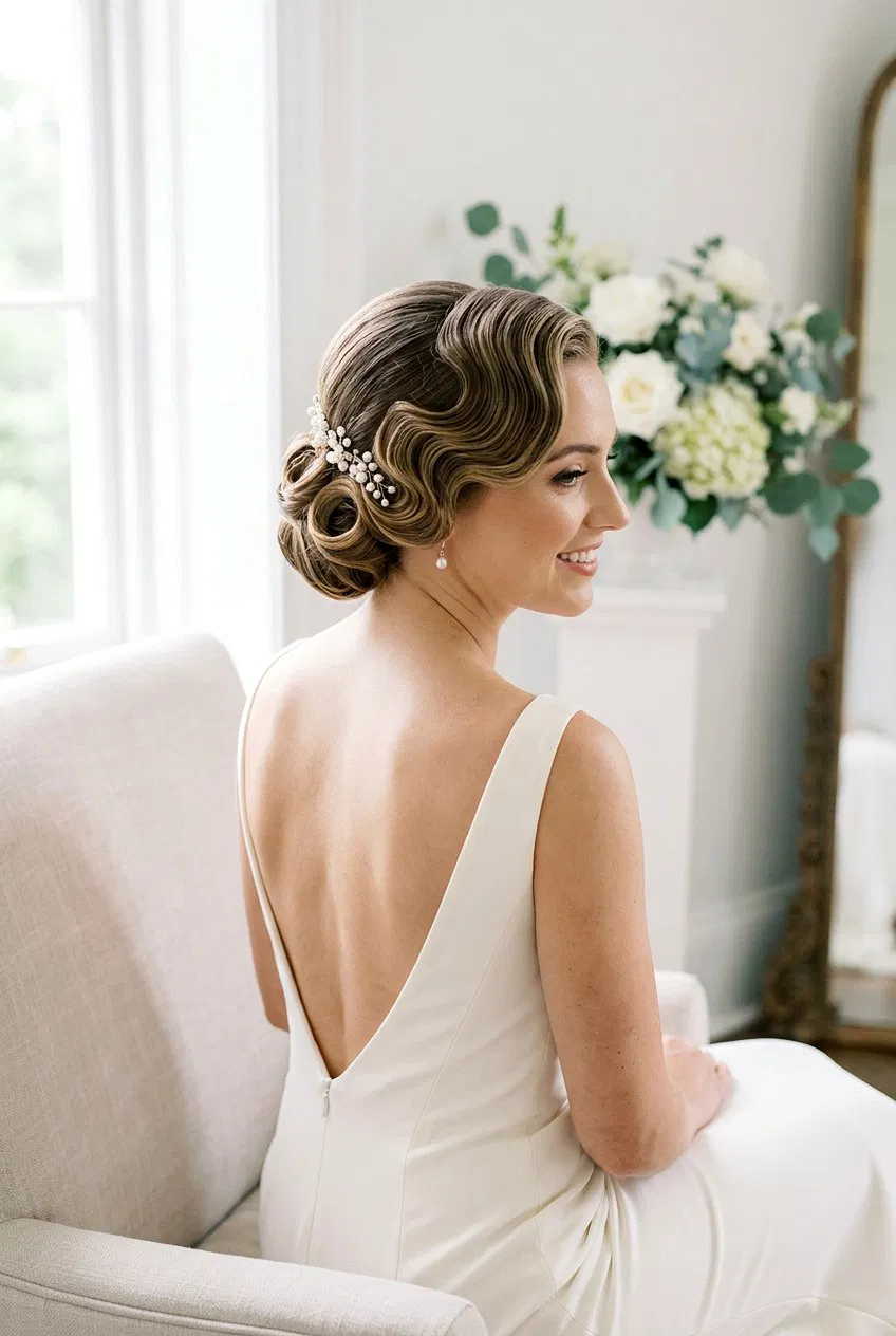 20 Bridal Hairstyle for Sleek Modern Wedding Day Looks – Lovelyish