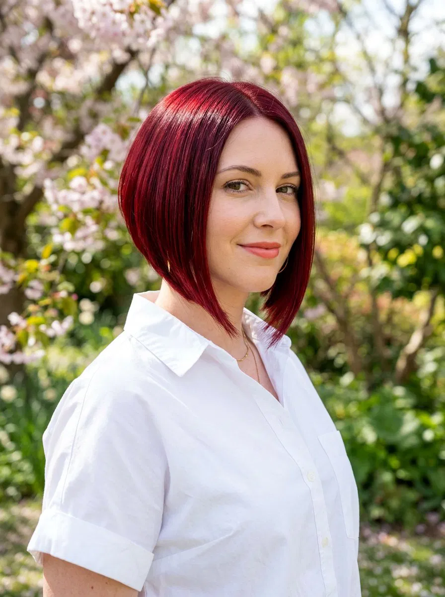 20 Breathtaking Red Bob Hair Color Ideas for a Fresh Look – Lovelyish