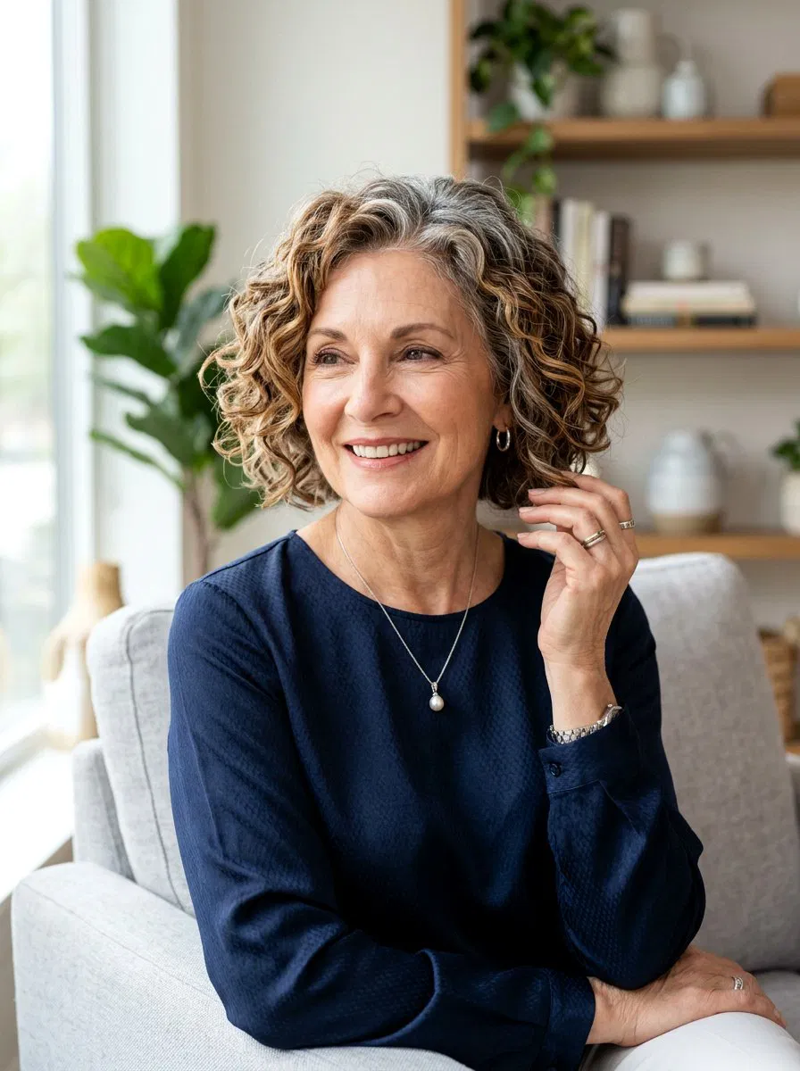 20 Elegant Short Curly Bob for Older Women to Embrace – Lovelyish