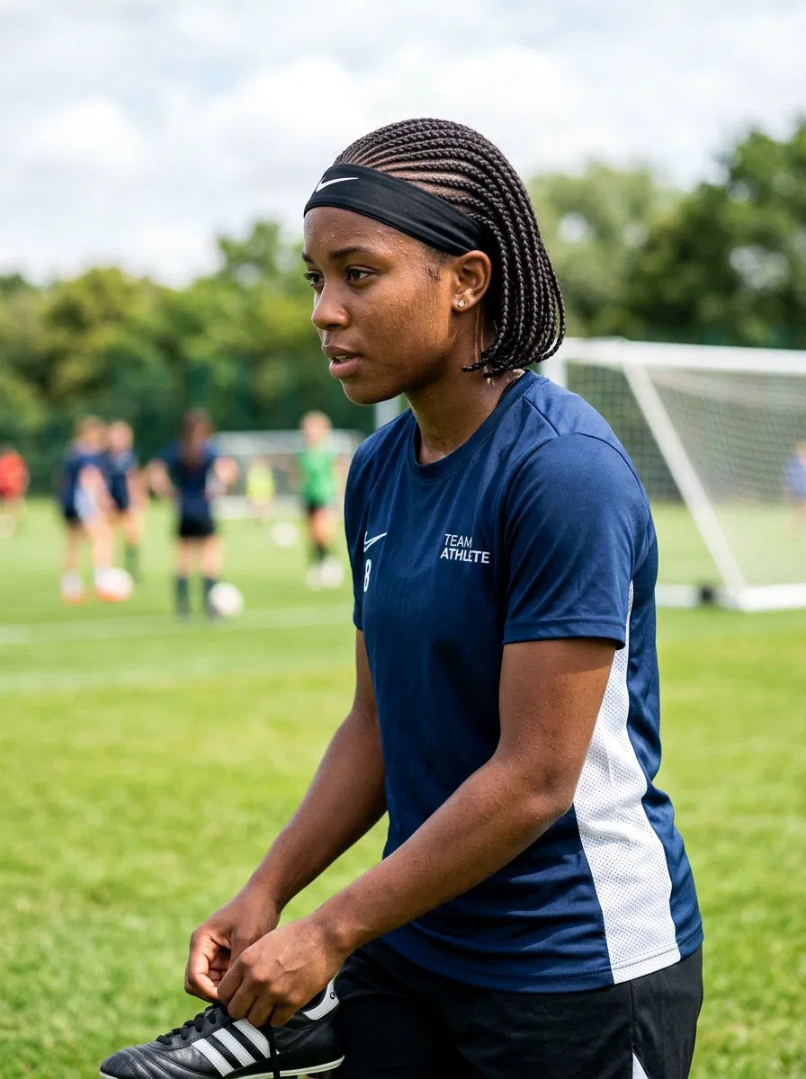 20 Sporty Soccer Double Braid Hairstyle Ideas for Game Day – Lovelyish
