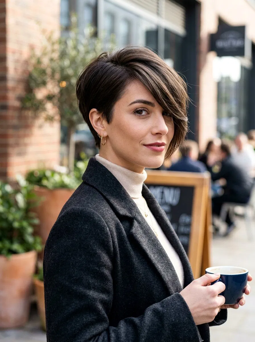 20 Must-Try Short Haircut with Side Swept Fringe Styles – Lovelyish